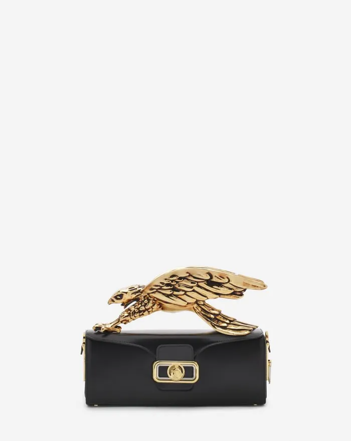 Women Tote Bags and Top Handle Bags Lanvin Lanvin X Future Pencil Mm Leather Bag Black