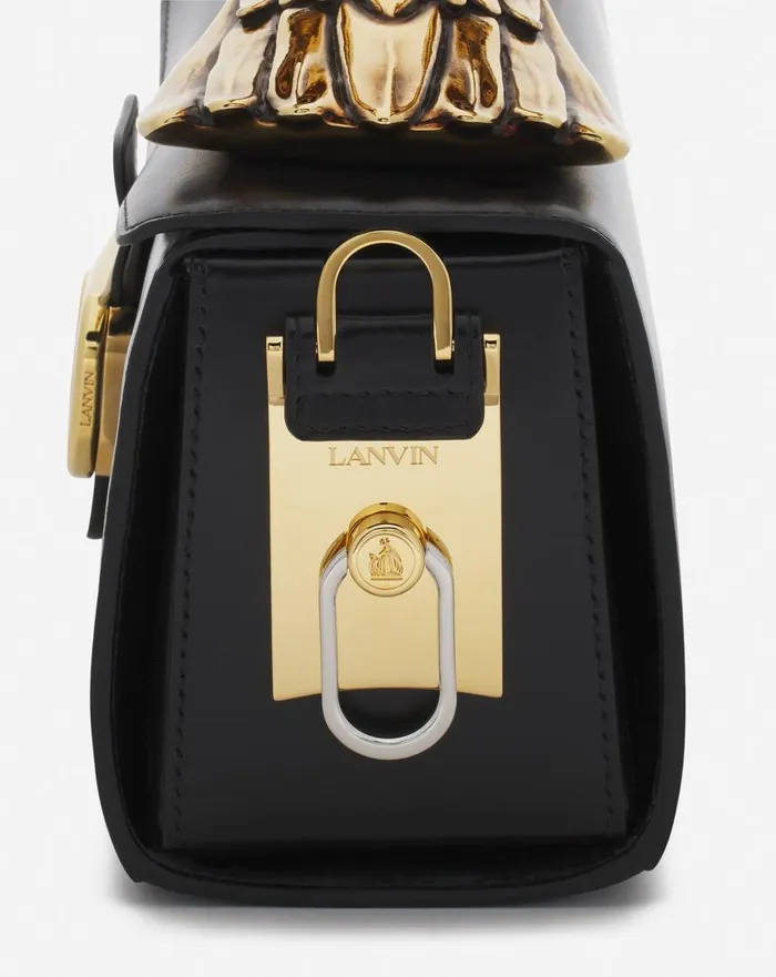 Women Tote Bags and Top Handle Bags Lanvin Lanvin X Future Pencil Mm Leather Bag Black Women Tote Bags and Top Handle Bags Lanvin Lanvin X Future Pencil Mm Leather Bag Black