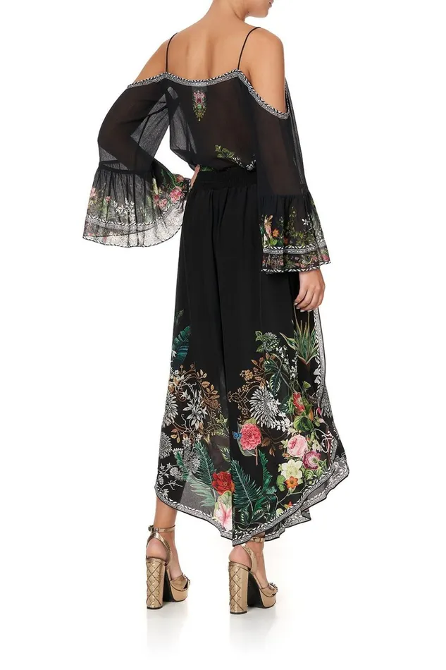 Women Trousers and Leggings Camilla Curved Hem Pant Raised With Wolves