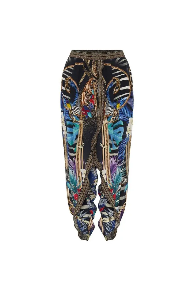 Women Trousers and Leggings Camilla Gathered Wrap Front Trouser Rainbow Room