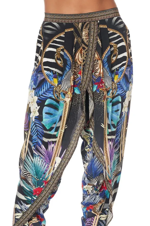 Women Trousers and Leggings Camilla Gathered Wrap Front Trouser Rainbow Room