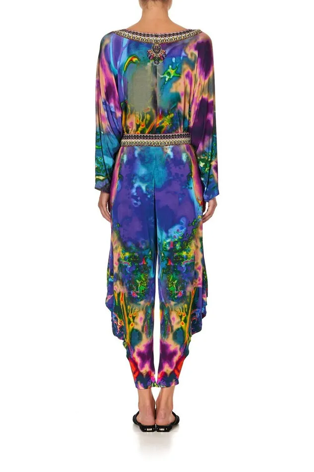 Women Trousers and Leggings Camilla Jersey Drape Pant With Pocket Acid Abbey