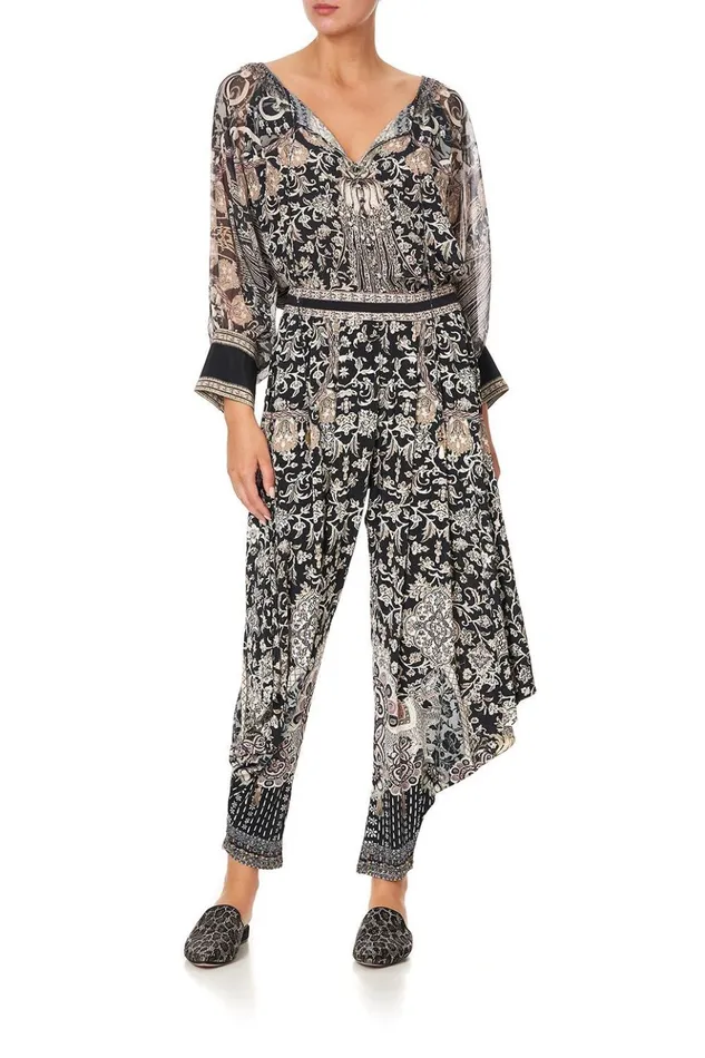 Women Trousers and Leggings Camilla Jersey Drape Pant With Pocket Dust Her Off