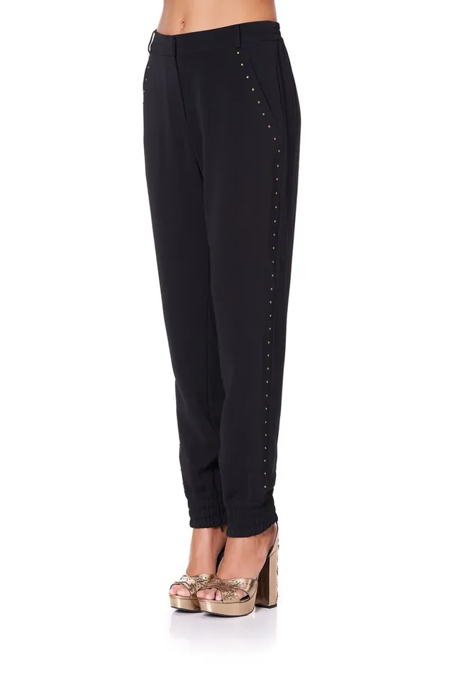 Women Trousers and Leggings Camilla Jogger With Encased Elastic Cuff Mirror Mirror
