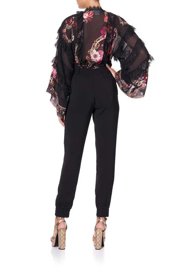 Women Trousers and Leggings Camilla Jogger With Encased Elastic Cuff Mirror Mirror