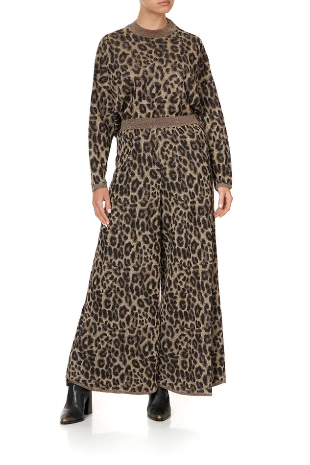 Women Trousers and Leggings Camilla Super Wide Flare Pant Lotus Lovers