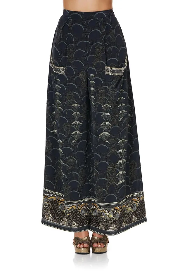 Women Trousers and Leggings Camilla Wide Leg Trouser With Front Pockets Wise Wings