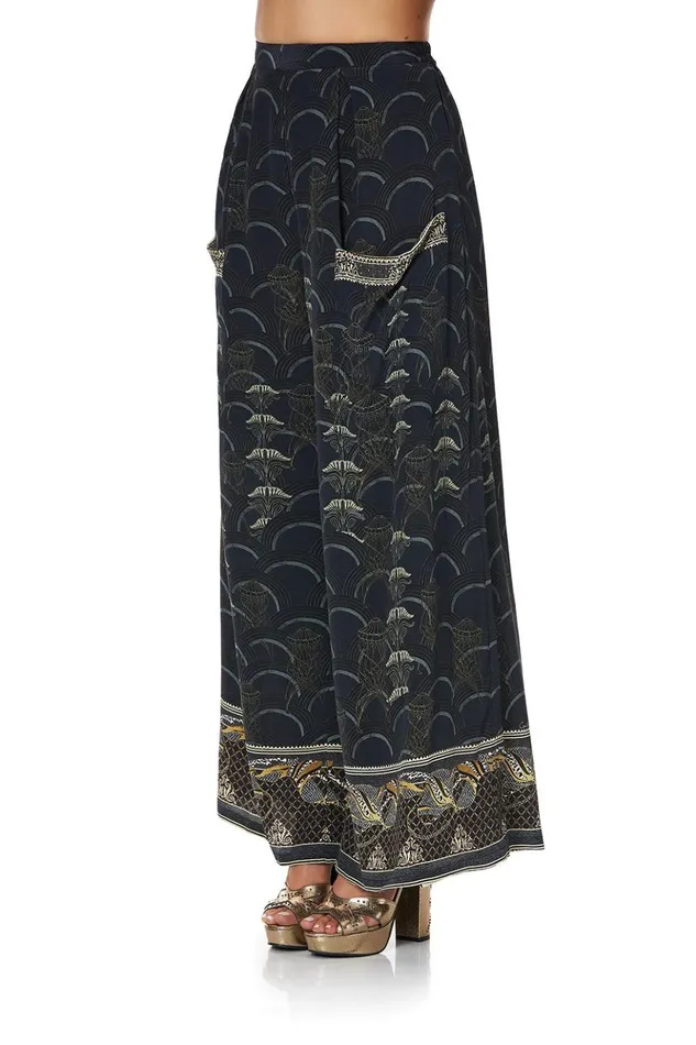 Women Trousers and Leggings Camilla Wide Leg Trouser With Front Pockets Wise Wings