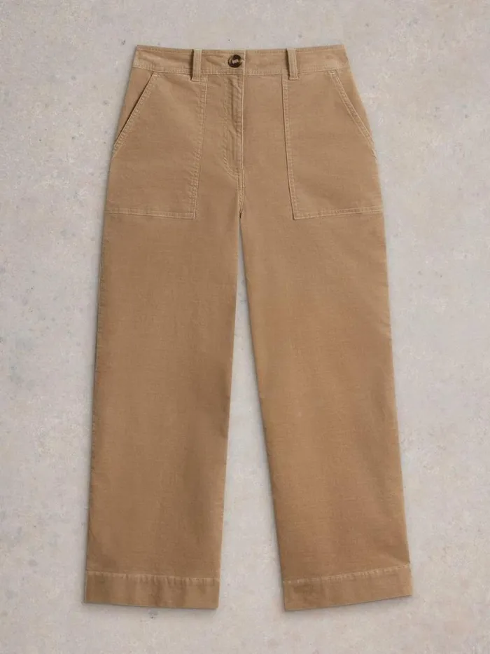Women Trousers White Stuff Romy Cord Culottes Light Natural Women Trousers White Stuff Romy Cord Culottes Light Natural