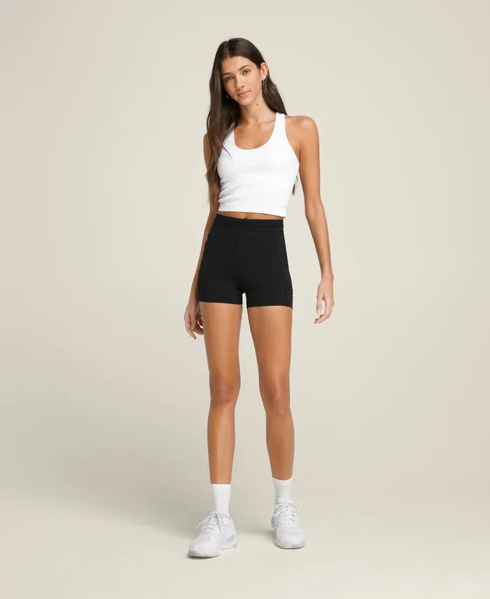 Women Wilson Carry All Tennis Short 8211 Black Shorts