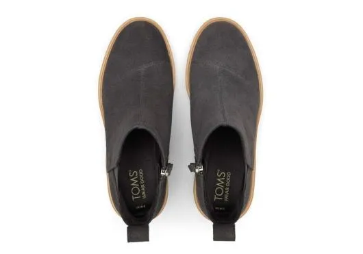 Women WomenMaude Forged Iron Suede Wedge Boot Forged Iron Suede TOMS Boots and Booties