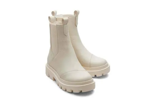 Women WomenRowan Light Sand Water Resistant Leather Boot Water Resistant Light Sand TOMS Boots and Booties