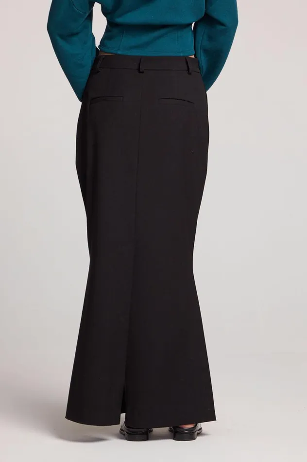 Womens Chaser Brand Loungewear Alden Licorice Maxi Skirt