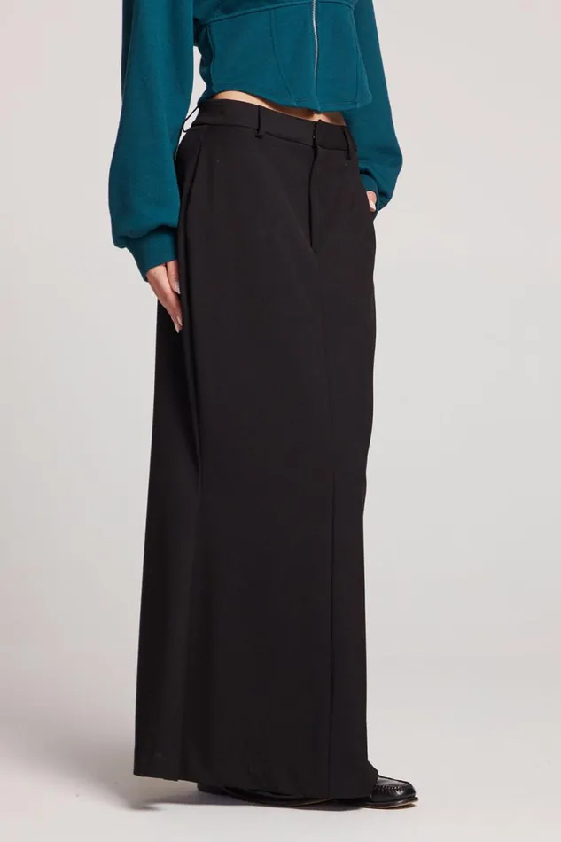Womens Chaser Brand Loungewear Alden Licorice Maxi Skirt