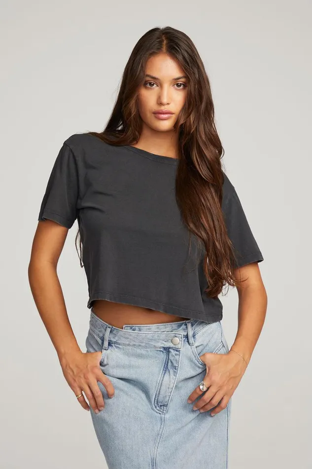Womens Chaser Brand Tops Jameson Licorice Tee