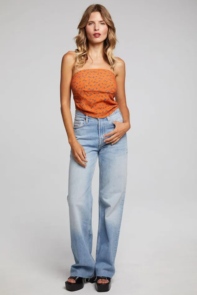 Womens Chaser Brand Tops Pier Crop Top 8211 Tigerlily