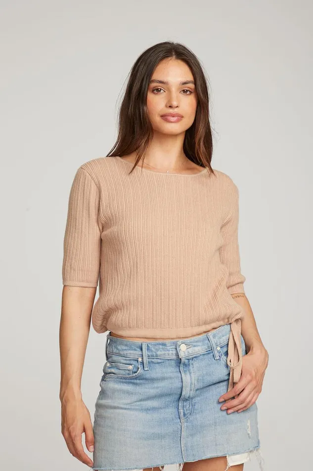 Womens Chaser Brand Tops Powelll Portabella Tee