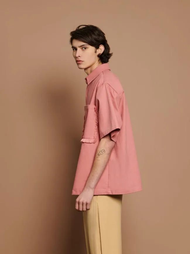 Womenswear Cole Pocket Boxy Shirt Blush Pink Sister Jane Womenswear Cole Pocket Boxy Shirt Blush Pink Sister Jane