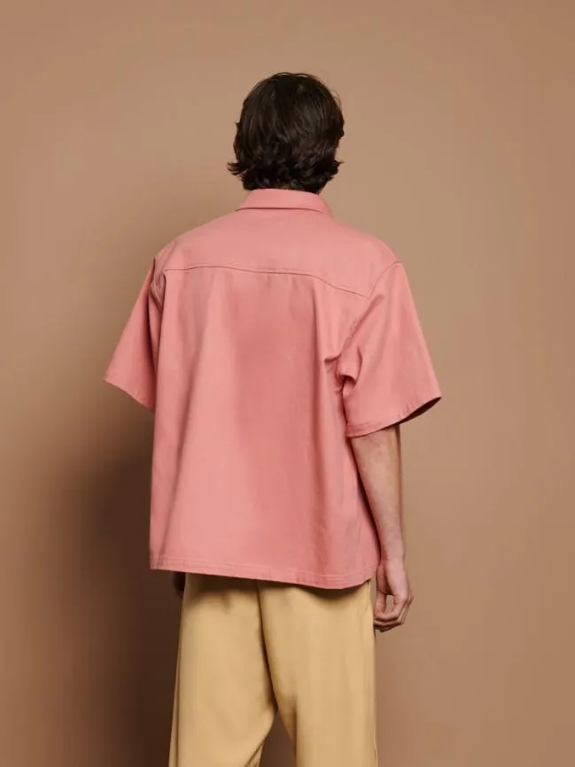 Womenswear Cole Pocket Boxy Shirt Blush Pink Sister Jane Womenswear Cole Pocket Boxy Shirt Blush Pink Sister Jane