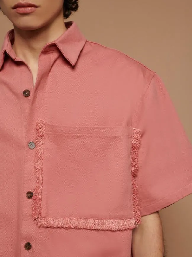 Womenswear Cole Pocket Boxy Shirt Blush Pink Sister Jane Womenswear Cole Pocket Boxy Shirt Blush Pink Sister Jane