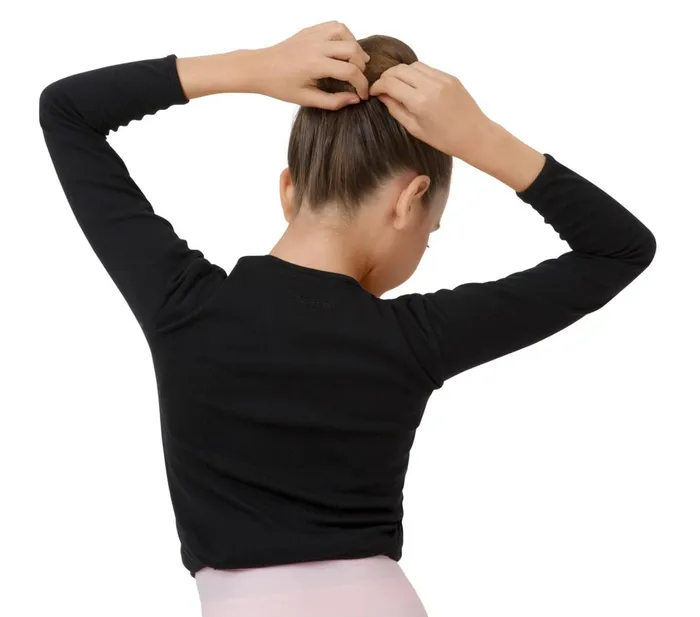 WrapOver Black Kids Repetto WarmUp WrapOver Black Kids Repetto WarmUp