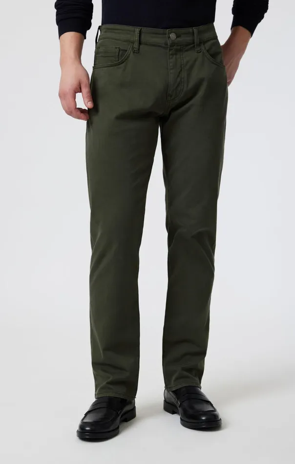 Zach Straight Leg In Ivy Twill Men Mavi Jeans Pants