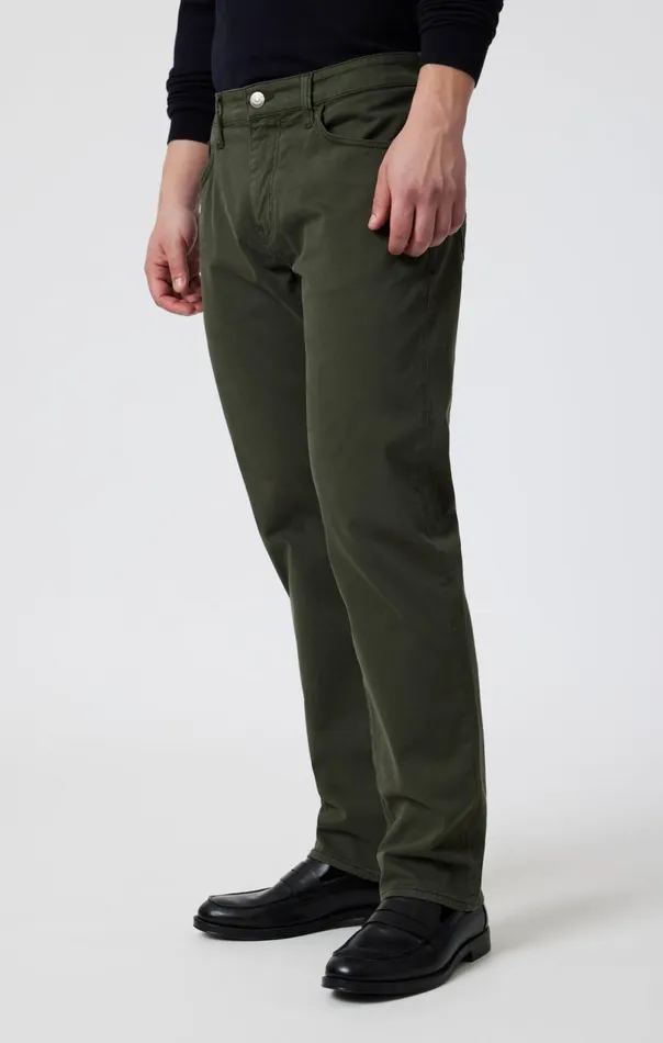 Zach Straight Leg In Ivy Twill Men Mavi Jeans Pants