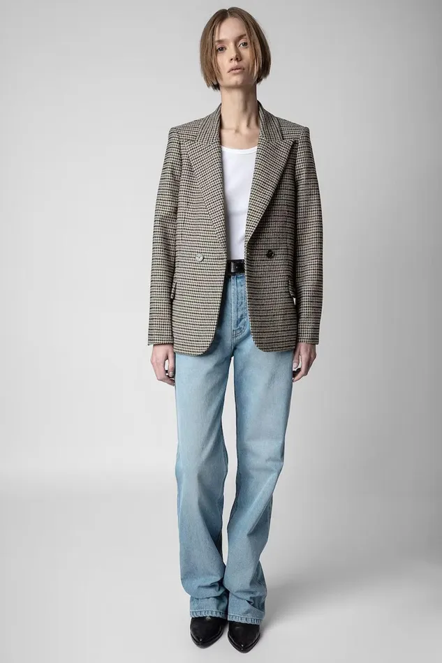 Zadig and Voltaire Jackets VISIT CAR BLAZER PICKLE 8211 Women