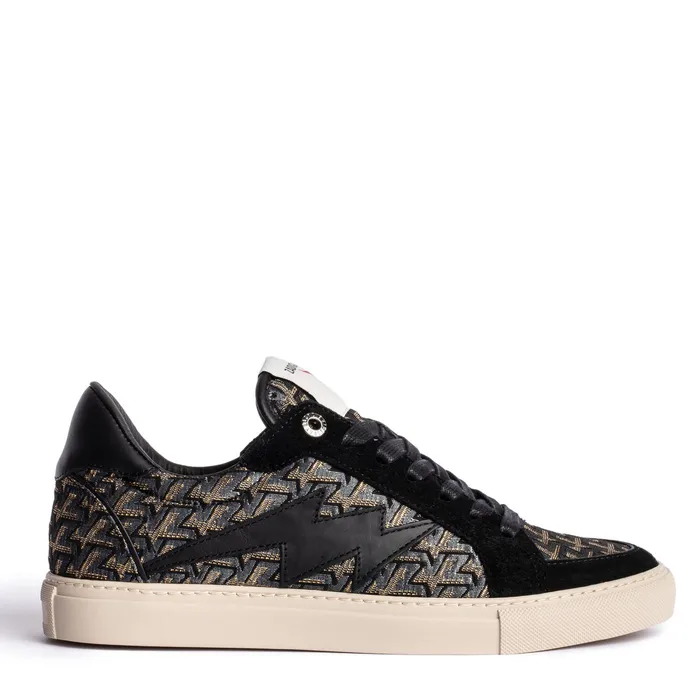 Zadig and Voltaire Sneakers ZV1747 METAL LOGO SNEAKER METAL 8211 WomenMen