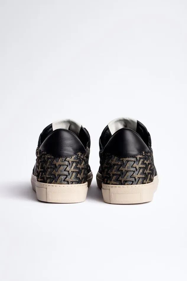 Zadig and Voltaire Sneakers ZV1747 METAL LOGO SNEAKER METAL 8211 WomenMen Zadig and Voltaire Sneakers ZV1747 METAL LOGO SNEAKER METAL 8211 WomenMen