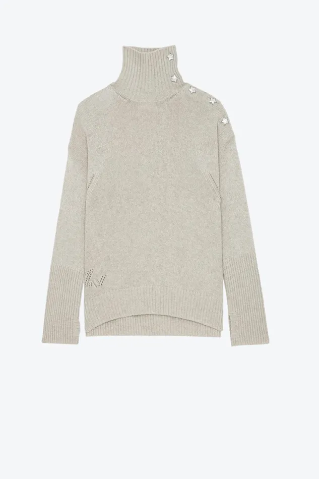 Zadig and Voltaire Sweaters and Knitwear ALMA BIJOUX STONE 8211 Women