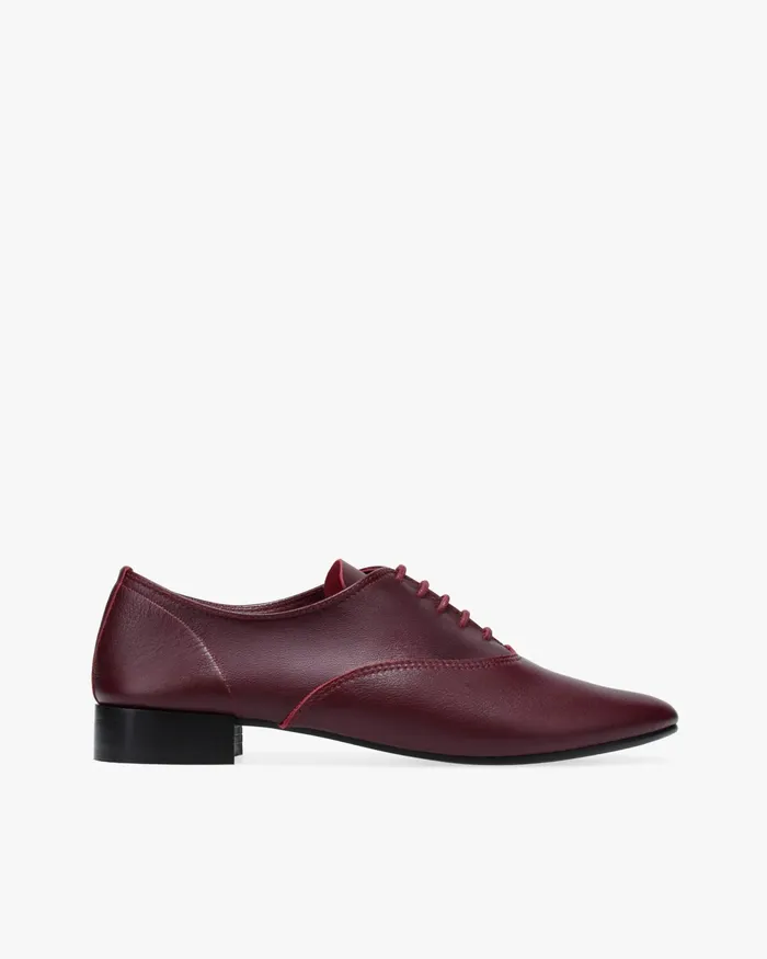 Zizi Oxford Shoes Deep Wine Women Repetto Loafers and Oxford Shoes